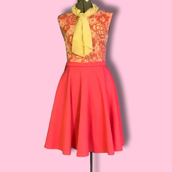 50’s Hipster, Swing or Rockabilly Pin Up Skirt Set - Picture 1 of 7